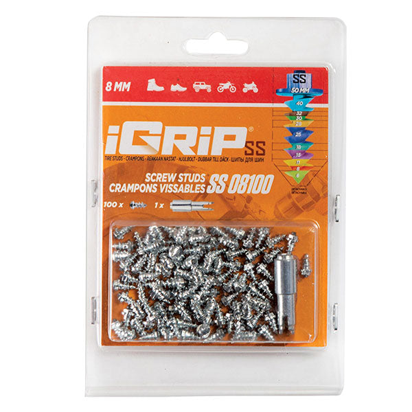IGRIP SS-08 SHOULDERED TIRE STUDS