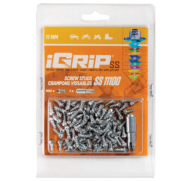 IGRIP SS-11 SHOULDERED TIRE STUDS