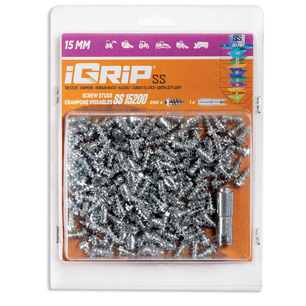 IGRIP SS-15 SHOULDERED TIRE STUDS