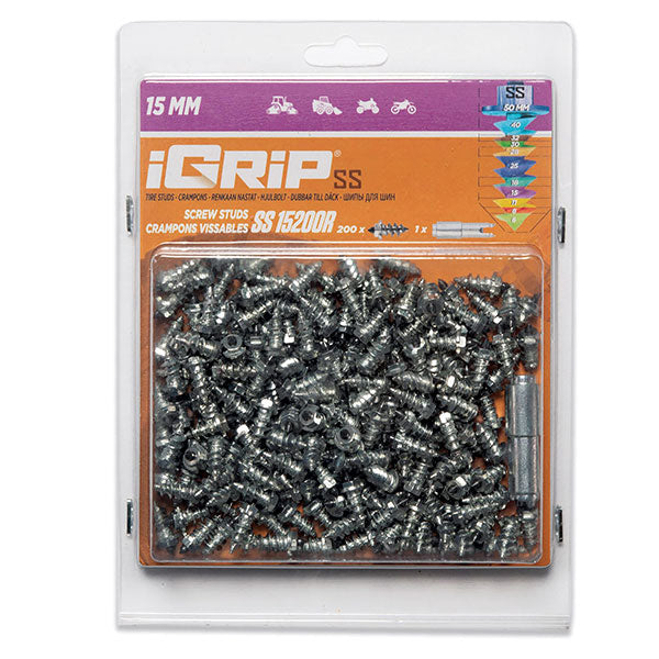 IGRIP SS-15R SHOULDERED RACING TIRE STUDS