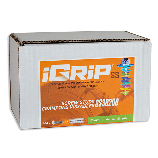 IGRIP SS-30 SHOULDERED TIRE STUDS