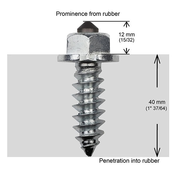 IGRIP SS-50HD SHOULDERED HD TIRE STUDS