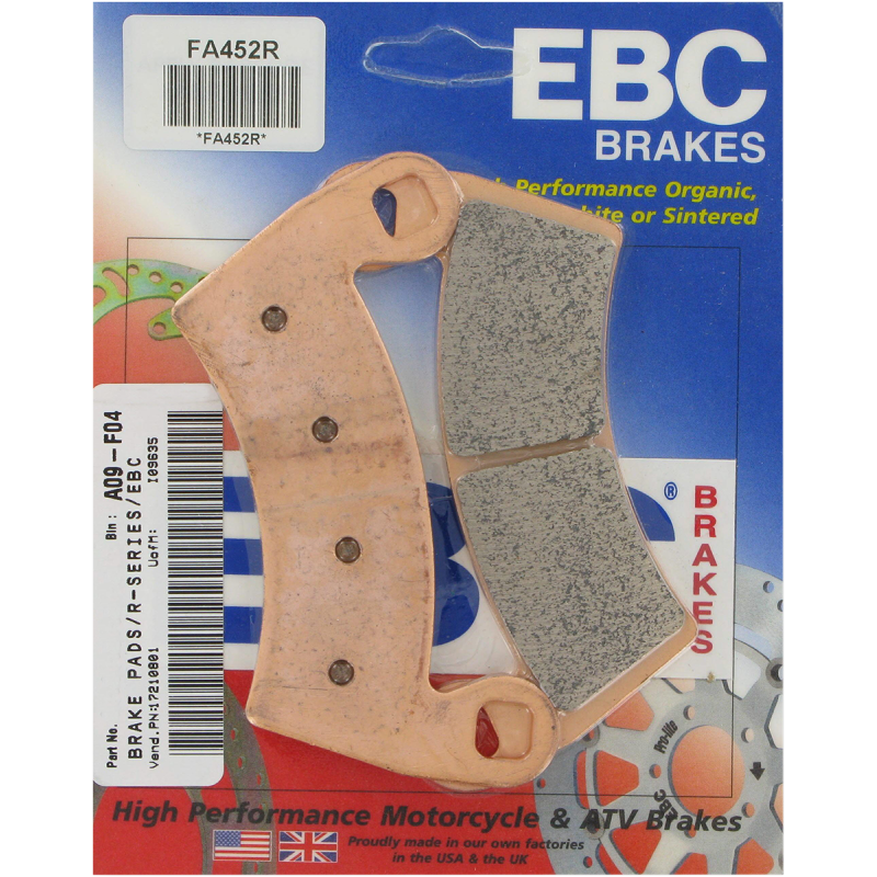 FA452R SINTERED SERIES BRAKE PAD SET