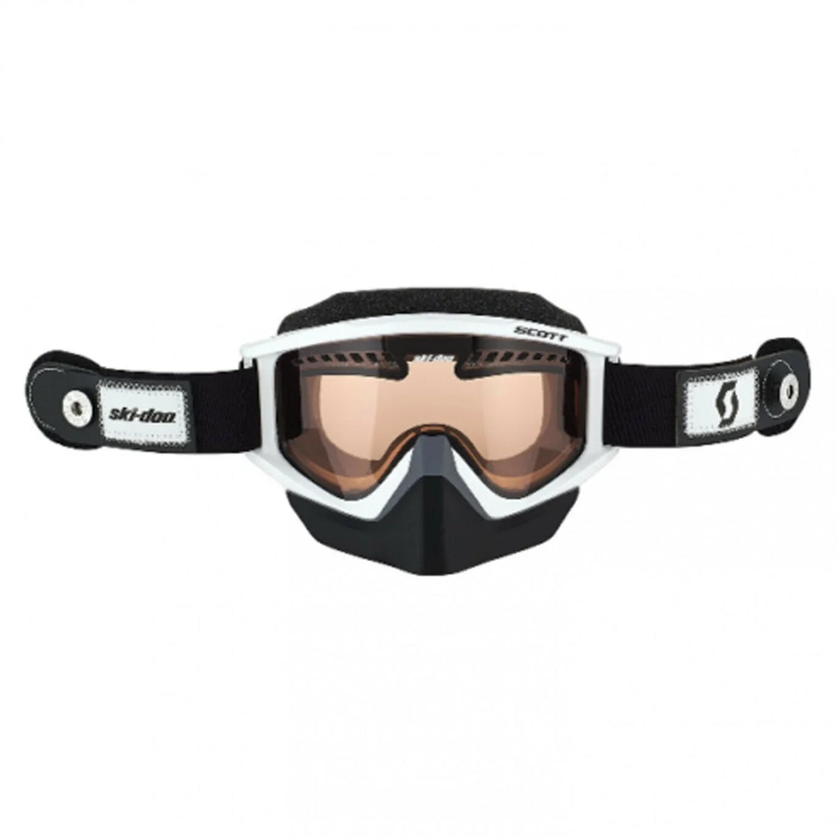 Ski-Doo Holeshot Speed Strap Goggles By Scott - Black