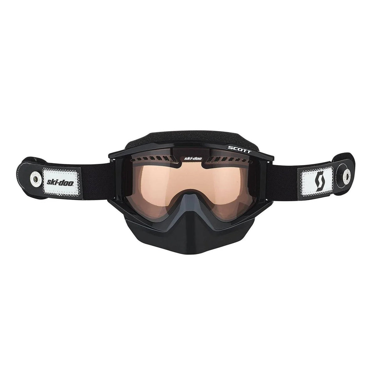 Ski-Doo Holeshot Speed Strap Goggles By Scott - Black