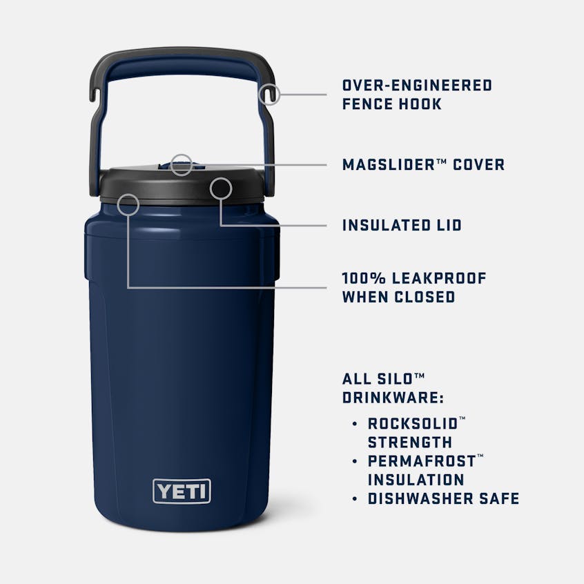 Silo™ 1.89 L Jug  WITH MAGDOCK™ STRAW CAP