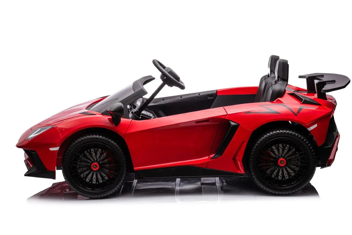 24V Lamborghini Aventador 2 Seater Ride On Car for Kids