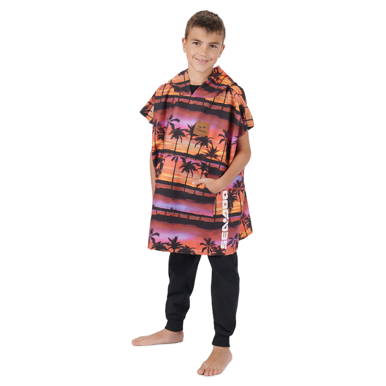 Kid’s Sea-Doo Quick Dry Poncho By Slowtide Unisex