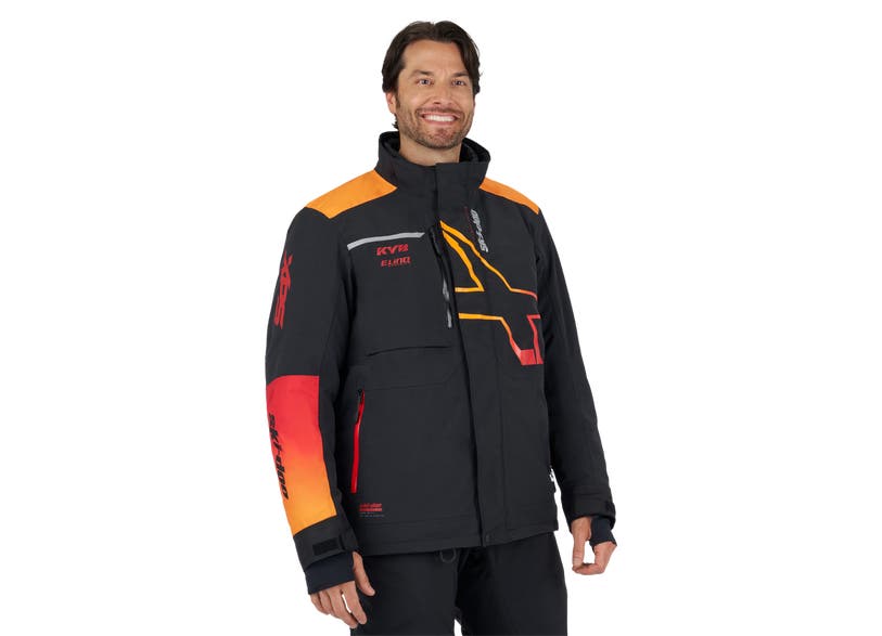 Ski-Doo Men's Exodus X-Team Edition Jacket — Fire Red