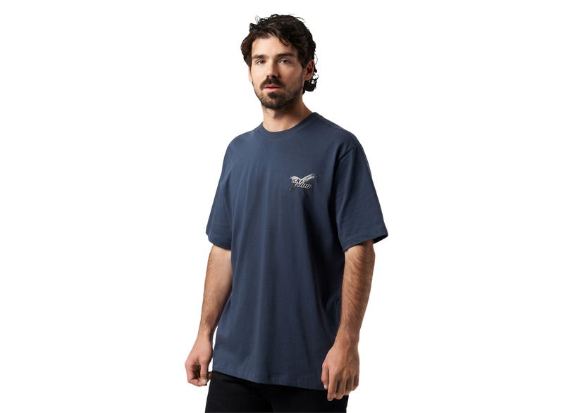Ski-Doo Men's X-Team Sponsored T-Shirt — Denim Blue