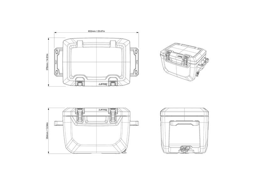 LinQ 5.3 US Gal (20 L) Cooler