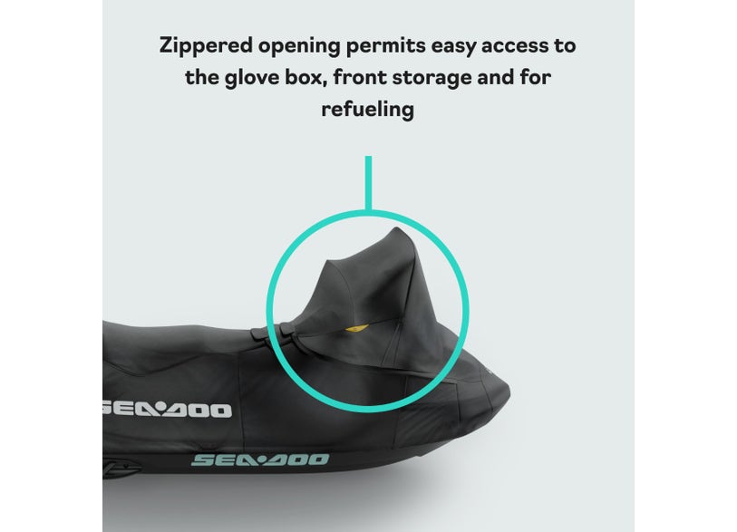 Sea-Doo Cover - RXT, RXT-X, GTX and Wake Pro models with Touring Windshield