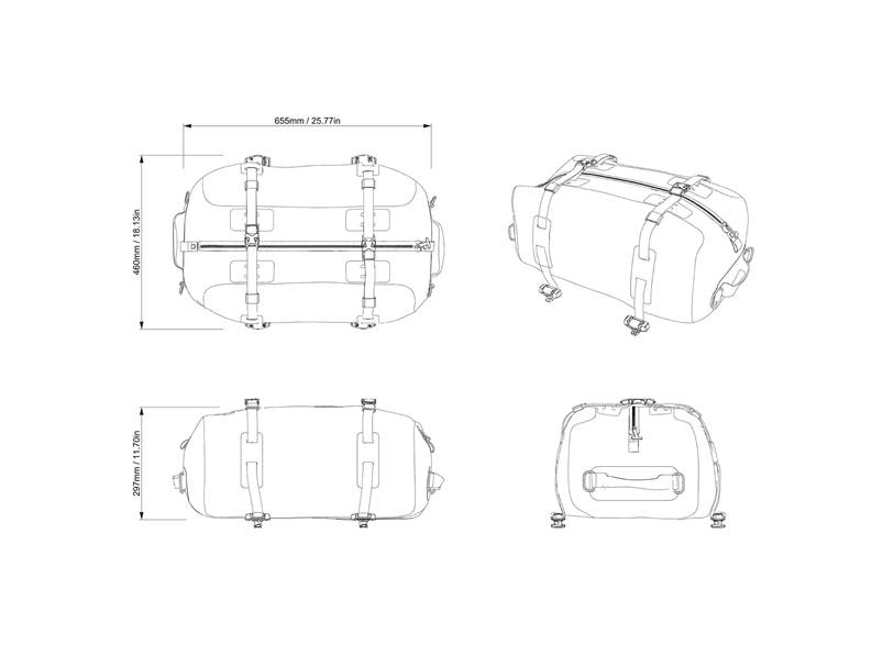 LinQ 13.2 US Gal (50 L) Dry Bag