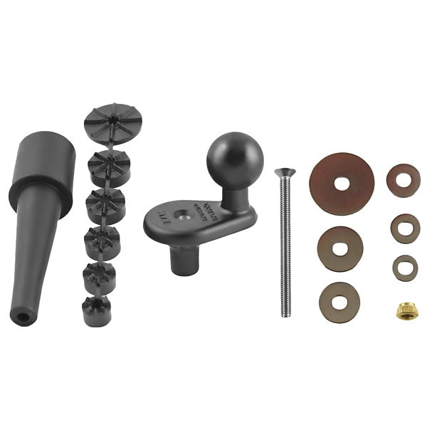 RAM Motorcycle Fork Stem Ball Base (RAM-B-342)
