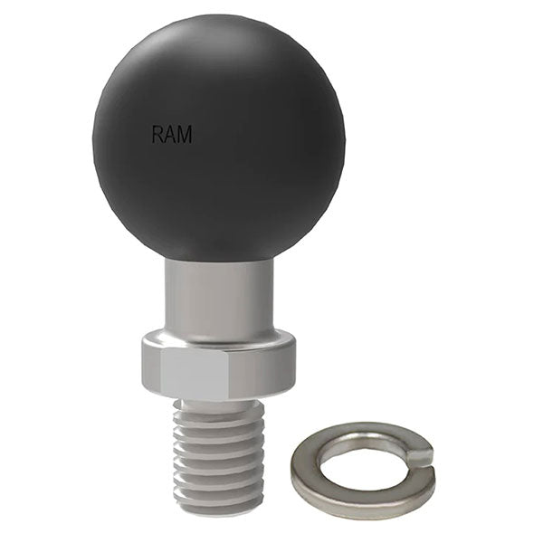 RAM Ball Adapter with 3/8&quot;-16 Threaded Post &amp; Lock Washer - B Size (RAM-B-236U)