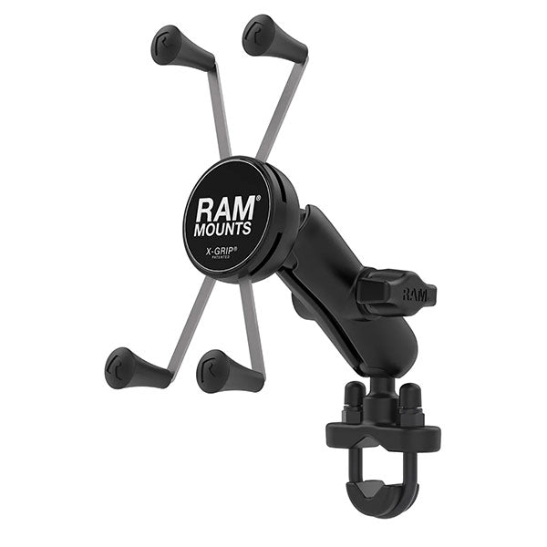 RAM MOUNTS X-GRIP PHONE MOUNT &amp; HANDLEBAR BASE (RAM-B-149Z-UN10U)