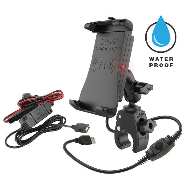 RAM MOUNTS QUICK-GRIP WIRELESS CHARGER (RAMB-400A-UN14W-V7M1)