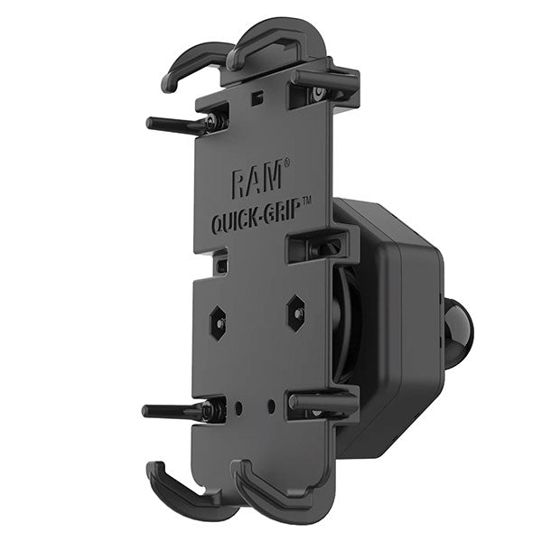 RAM Quick-Grip XL Phone Holder with Vibe-Safe Adapter &amp; Ball (RAM-HOL-PD4-462B)