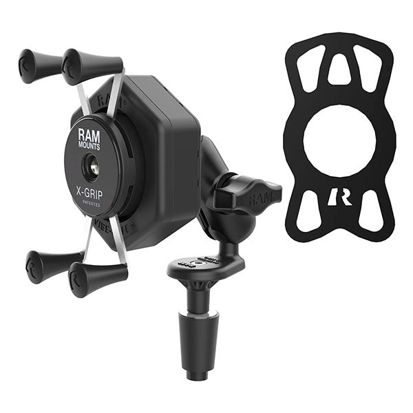 RAM X-Grip Phone Mount with Vibe-Safe &amp; Fork Stem Base (RAM-B-176-A-UN7-462)