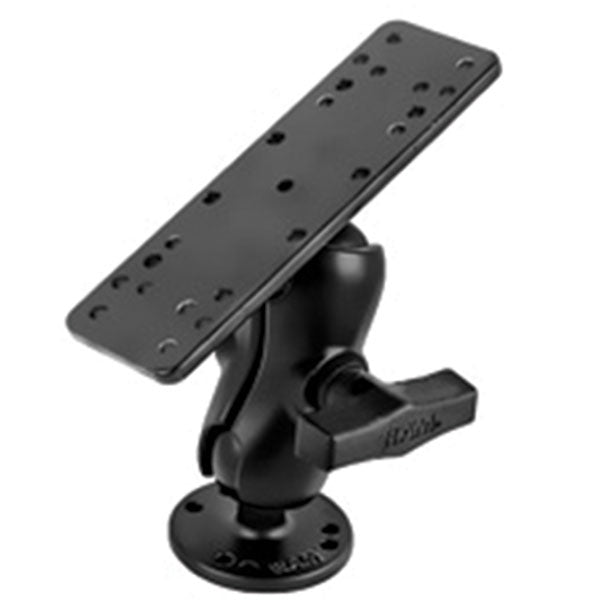 RAM MOUNTS ROUND &amp; RECTANGLE BASE (RAM-111-B)