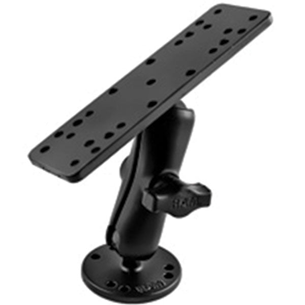 RAM MOUNTS BALL MOUNT 1&quot;, 6.25 X 2&quot; &amp; 2.5&quot; BASE (RAM-B-111)