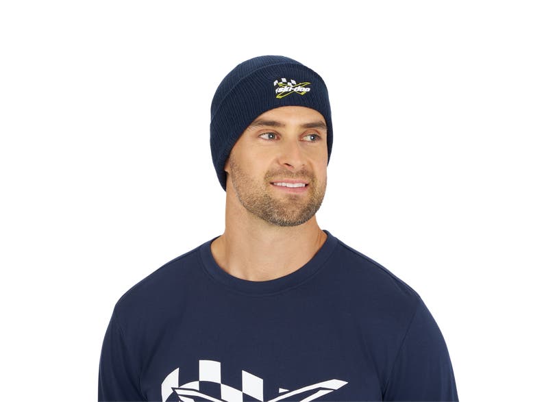 Ski-Doo Unisex X-Team Legacy Knit Beanie — Navy