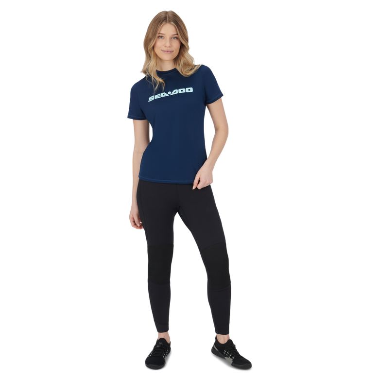 Women&#39;s Short Sleeve Rashguard Signature