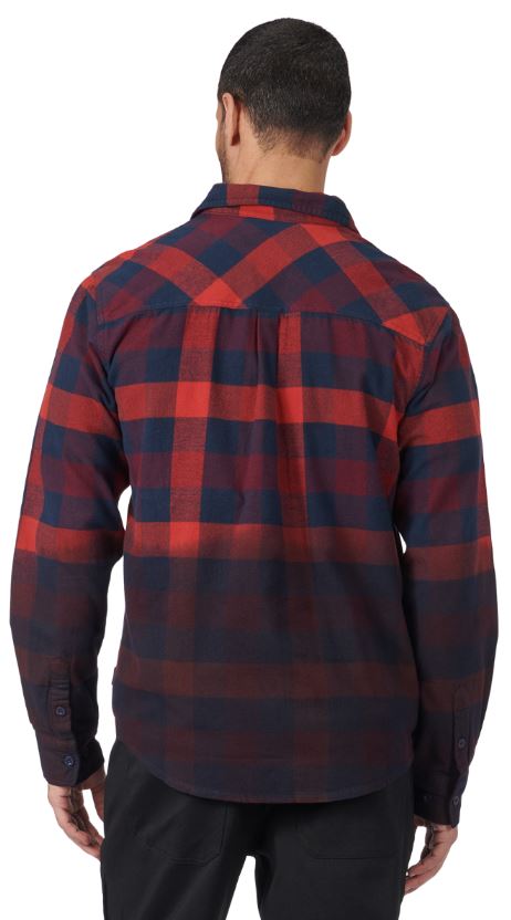 Mens Dip Dyd Flannel Shirt