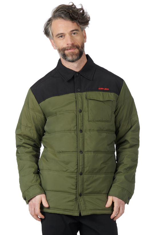 Mens Hybrid Puffer Overshirt