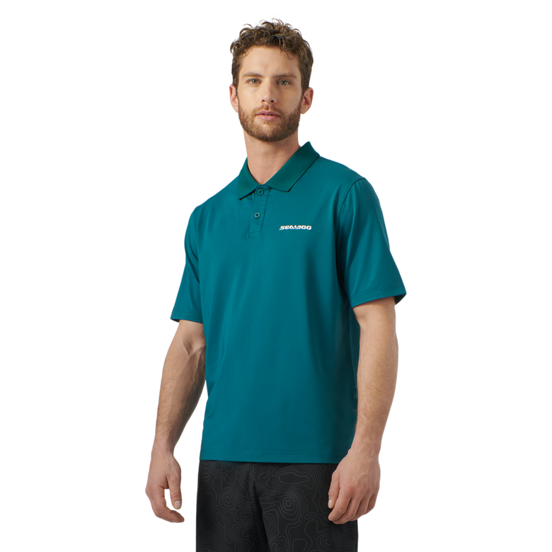 Men&#39;s Tech Short Sleeve Polo