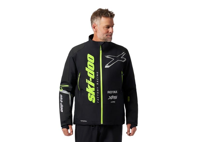 Ski-Doo Men's Enduro 2.0 X-Team STX Insulated Jacket — Black