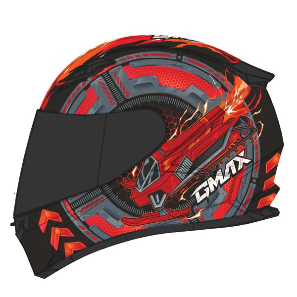 GMAX FF49Y Charged Youth Full Face Helmet