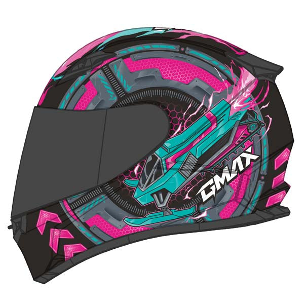 GMAX FF49Y Charged Youth Full Face Helmet