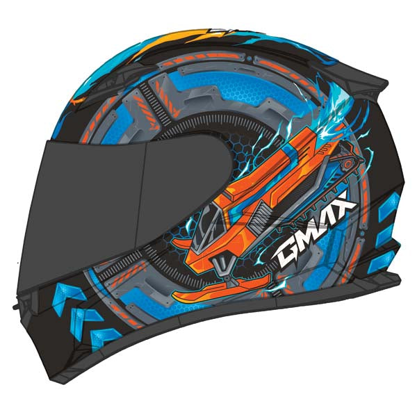 GMAX FF49Y Charged Youth Full Face Helmet