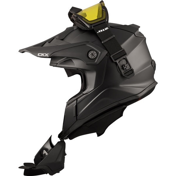 CKX Titan Original Helmet - Trail and Backcountry Solid - 210° Goggle Included