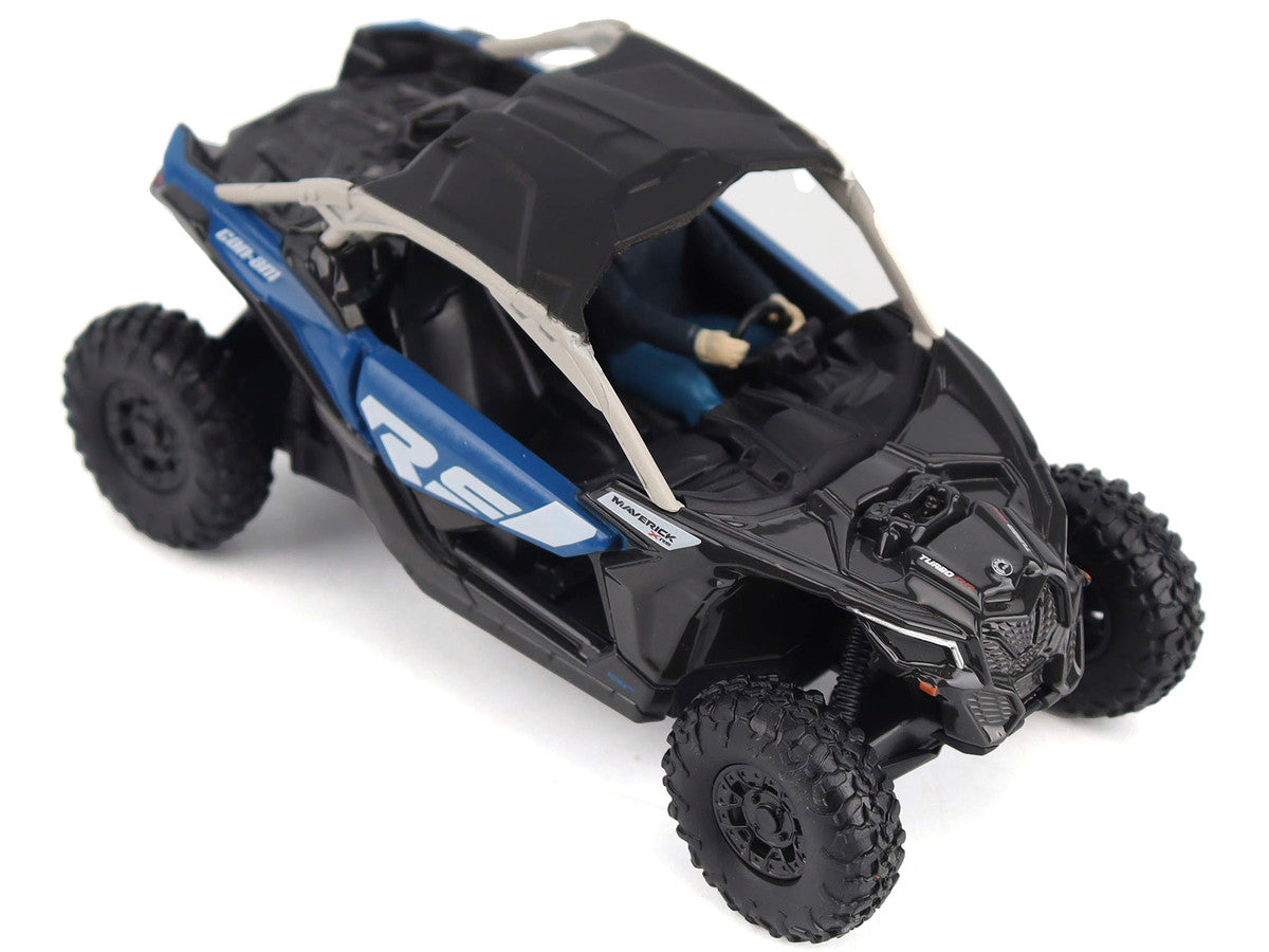 Can-Am Maverick X3 X RS Turbo RR Intense Blue Diecast Model