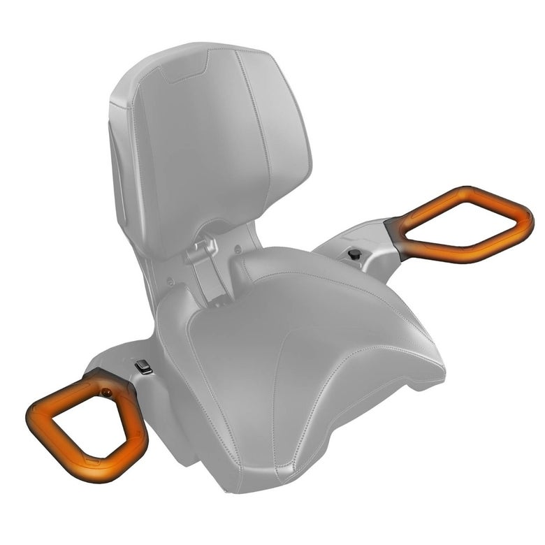 Heated Passenger Grips &amp; Heated Visor Outlet