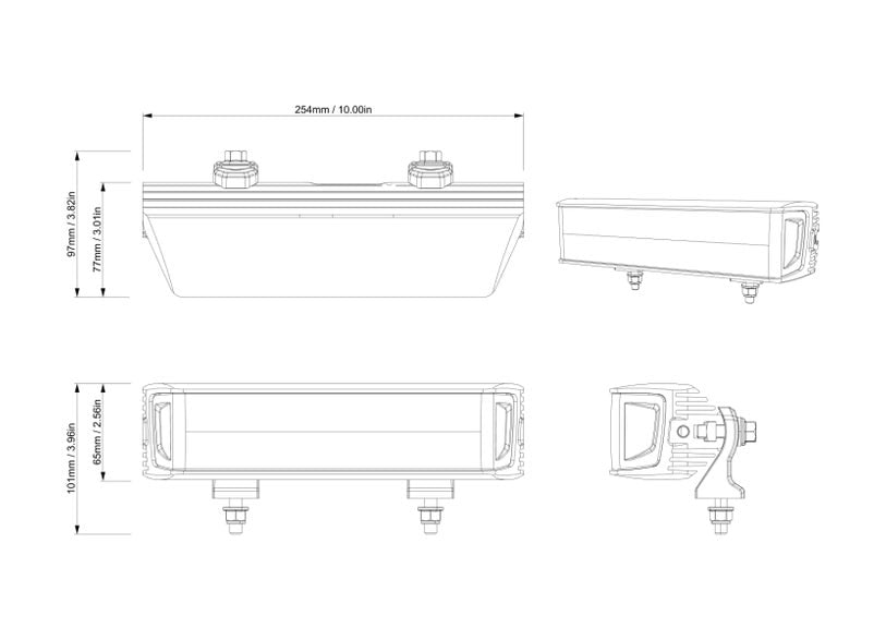 Can-Am SMART 10'' (25 cm) LED Light Bar