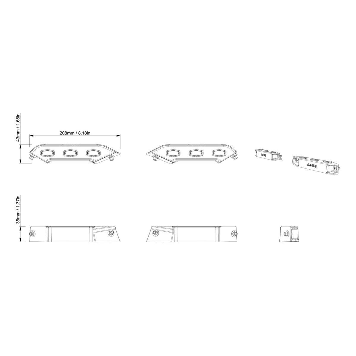 Can-Am Outlander LinQ Lite Multi Holder (Front Fenders)