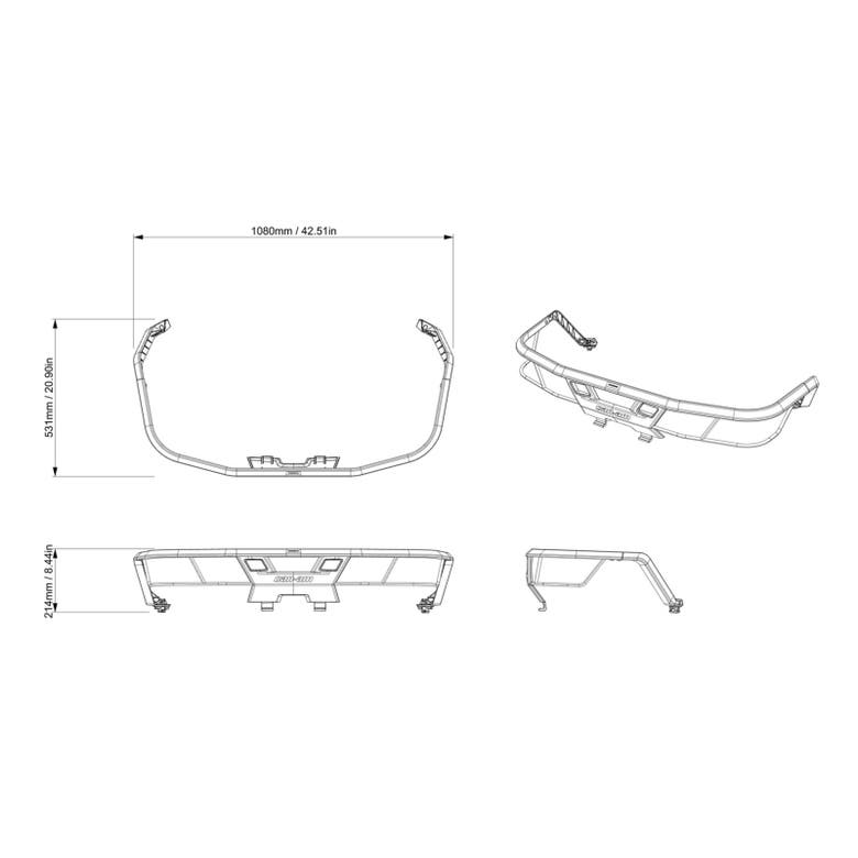 LinQ Rear Rack Extension