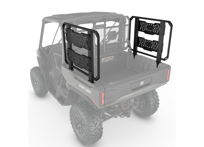 Can-Am Defender Gen 2 Bed Wall Extender - High (for Headache Rack)