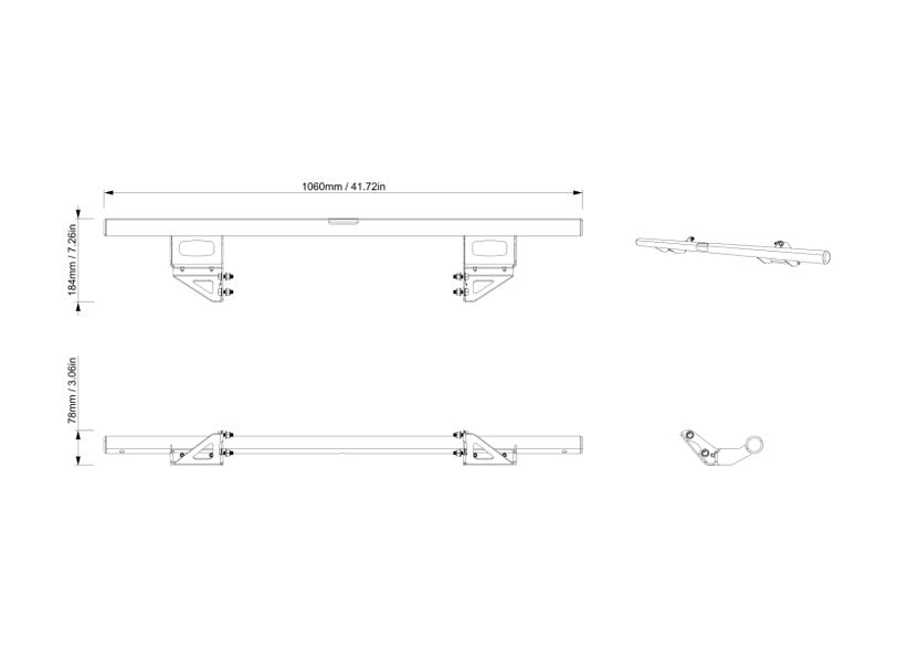 Can-Am Rear Bumper G3 & G3L 6x6 Models