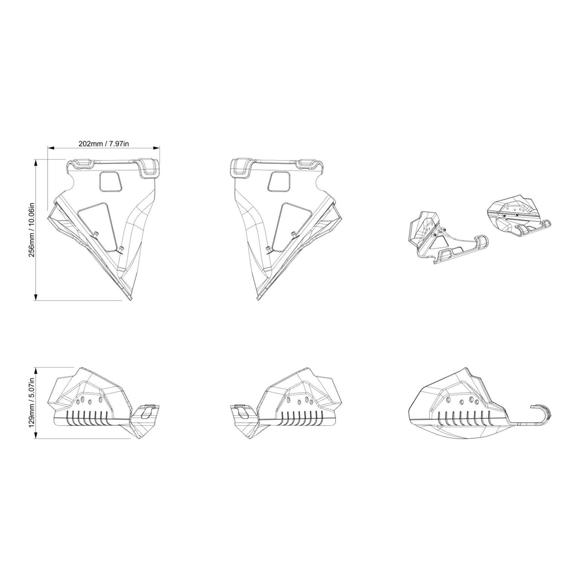 Can-Am Front A-Arm Protectors