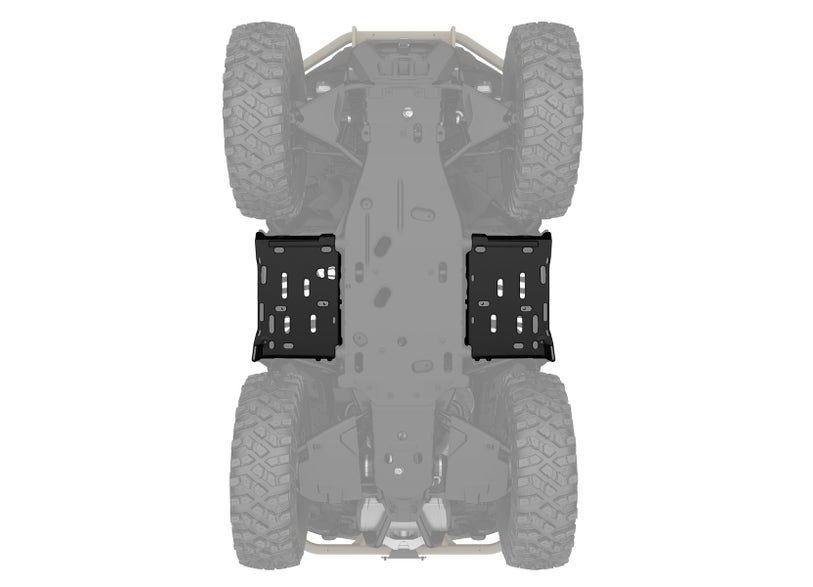 Can-Am Footwell Protector Plates
