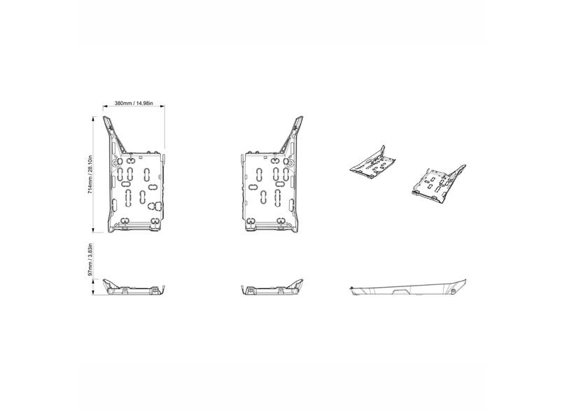 Can-Am Footwell Protector Plates MAX