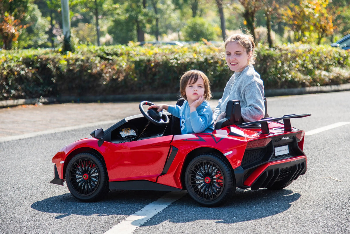 24V Lamborghini Aventador 2 Seater Ride On Car for Kids