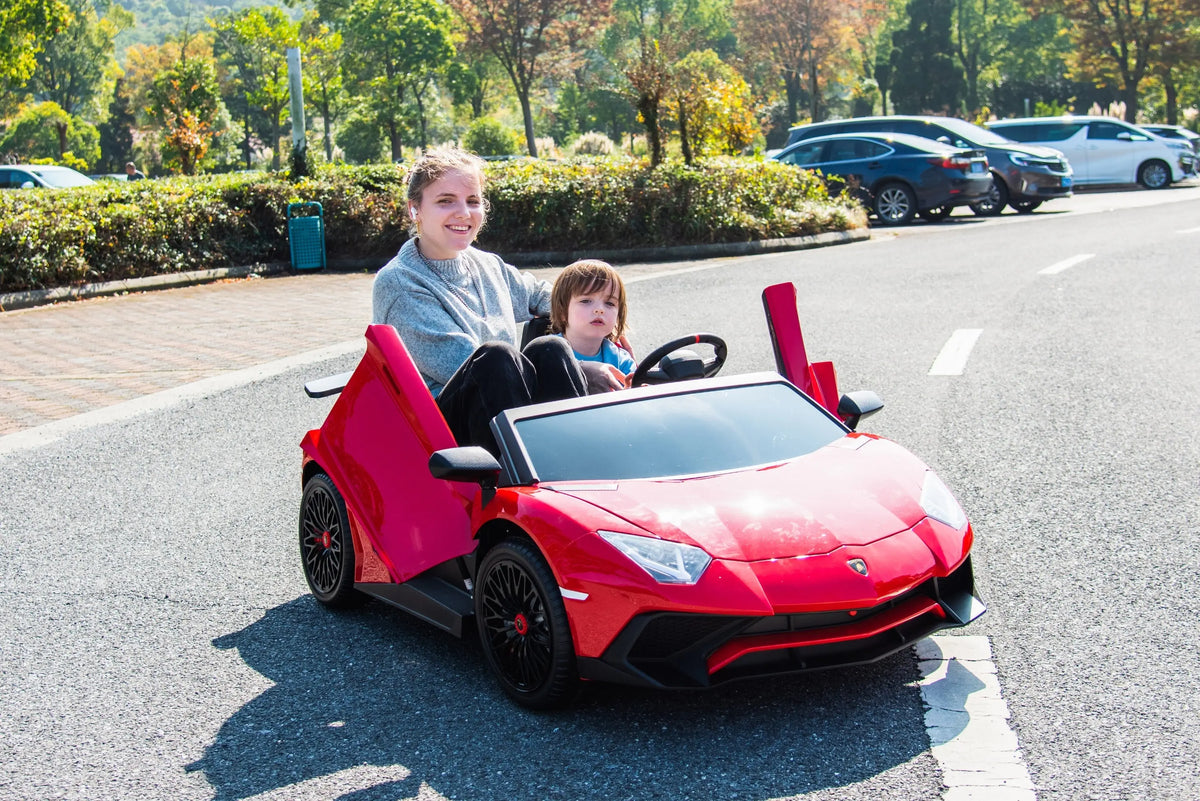 24V Lamborghini Aventador 2 Seater Ride On Car for Kids