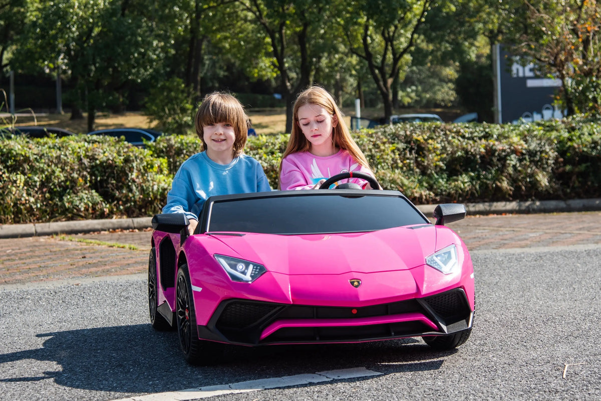 24V Lamborghini Aventador 2 Seater Ride On Car for Kids