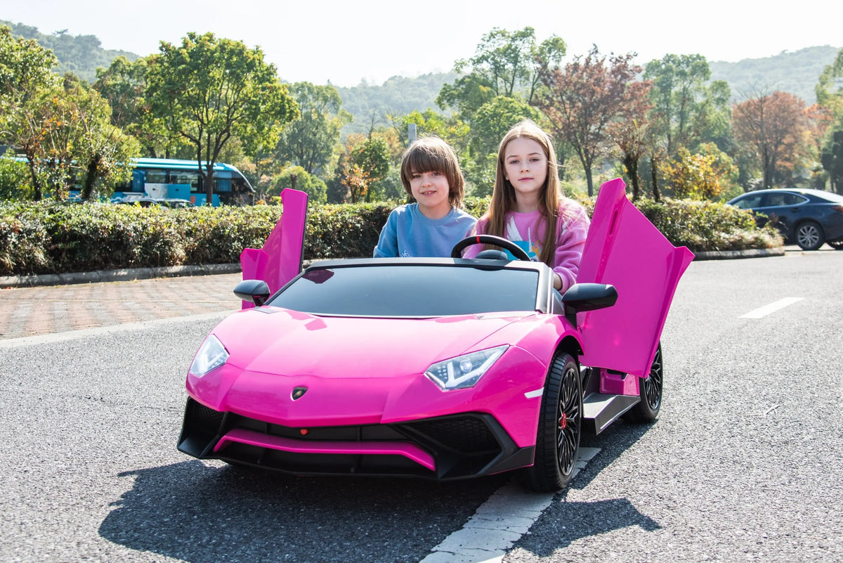 24V Lamborghini Aventador 2 Seater Ride On Car for Kids