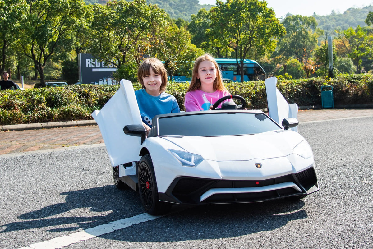 24V Lamborghini Aventador 2 Seater Ride On Car for Kids